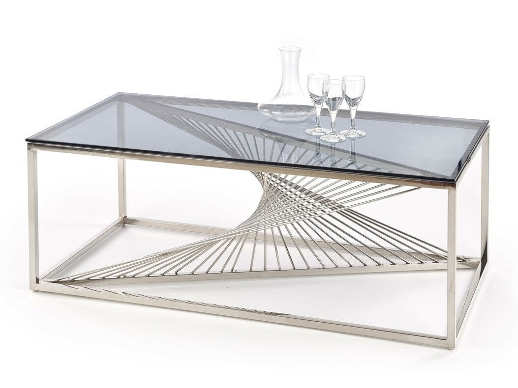 Žurnālu galdiņš Houston 1494 (Sudraba)