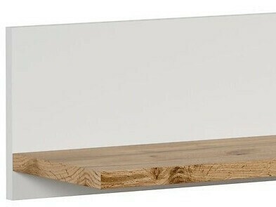 Настенная полка Sonsoru 103 (Белый + Дуб вотан)