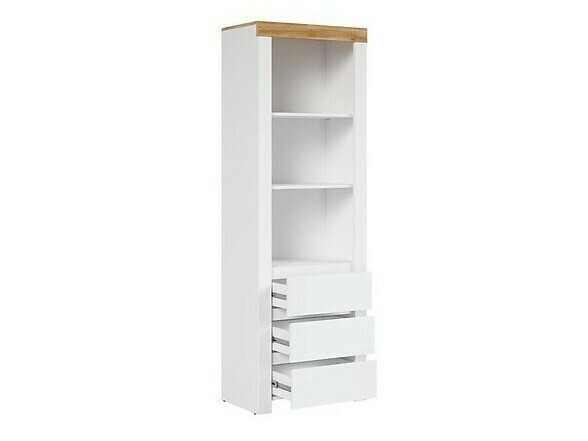 Plaukts Sonsoru 106 (Balts + Glancēts balts + Ozols)