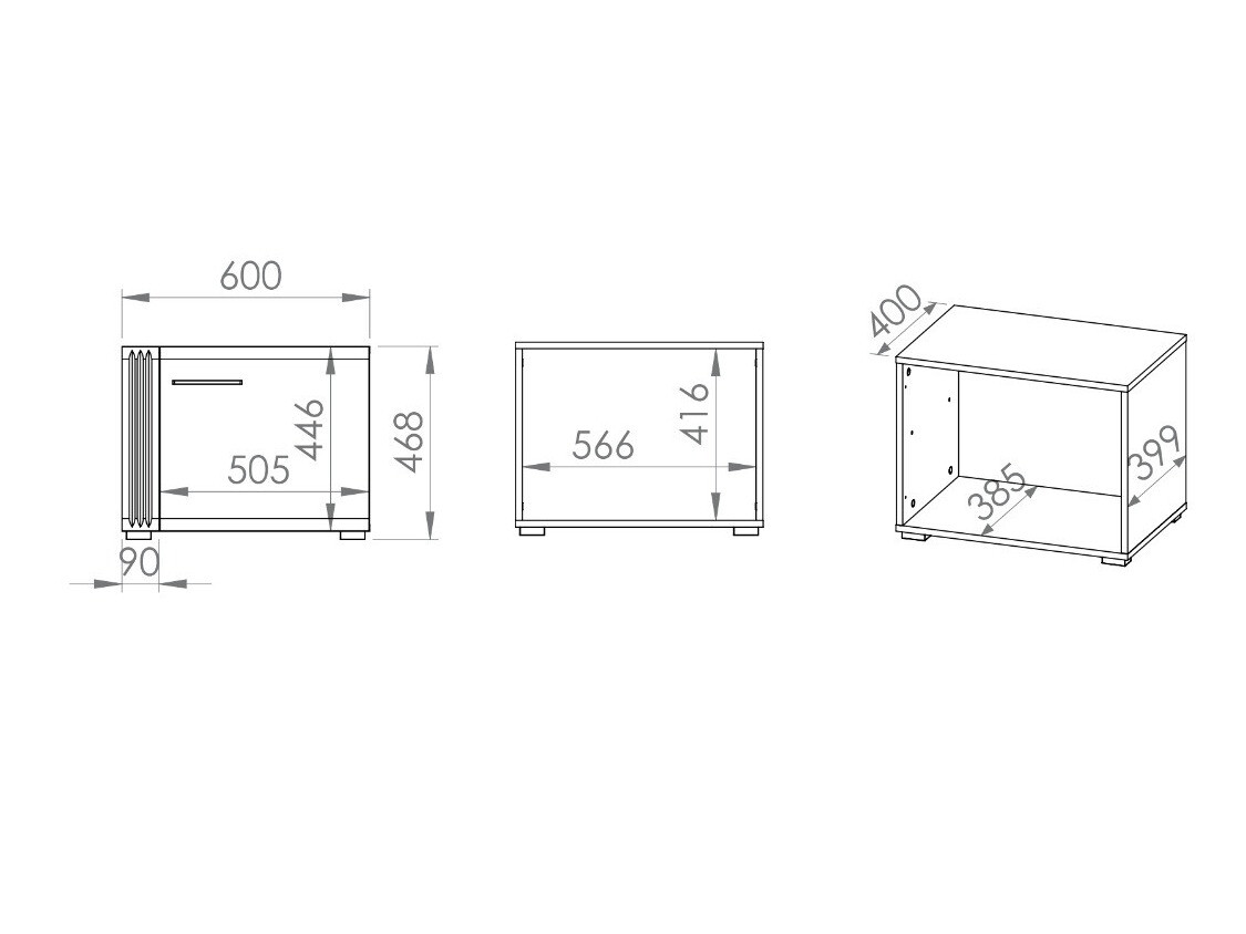 Шкафчик Venleva 106