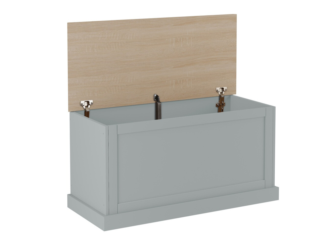 Ящик для хранения Lirveri 104 (Серый + Светлый дуб)