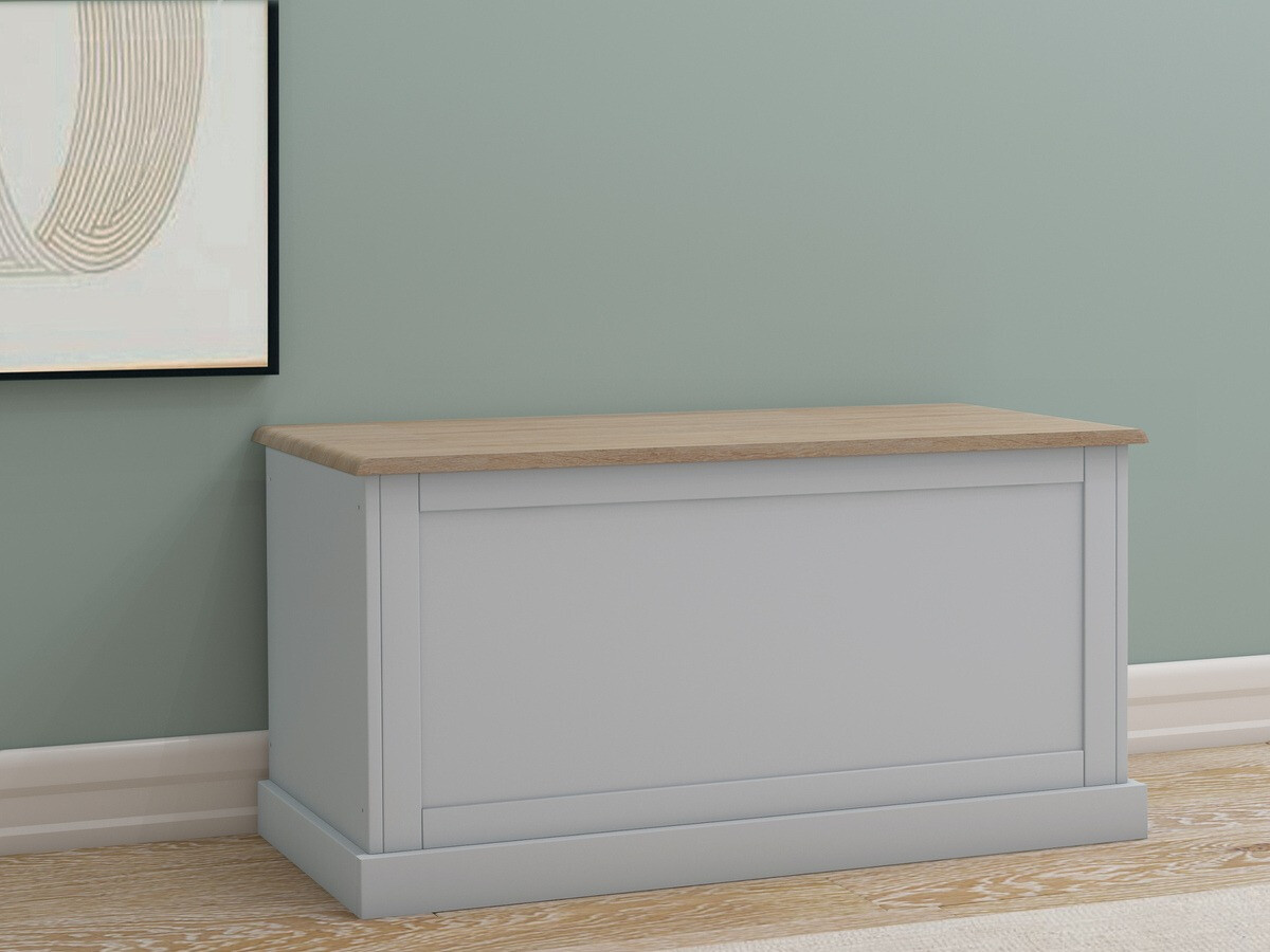 Ящик для хранения Lirveri 104 (Серый + Светлый дуб)