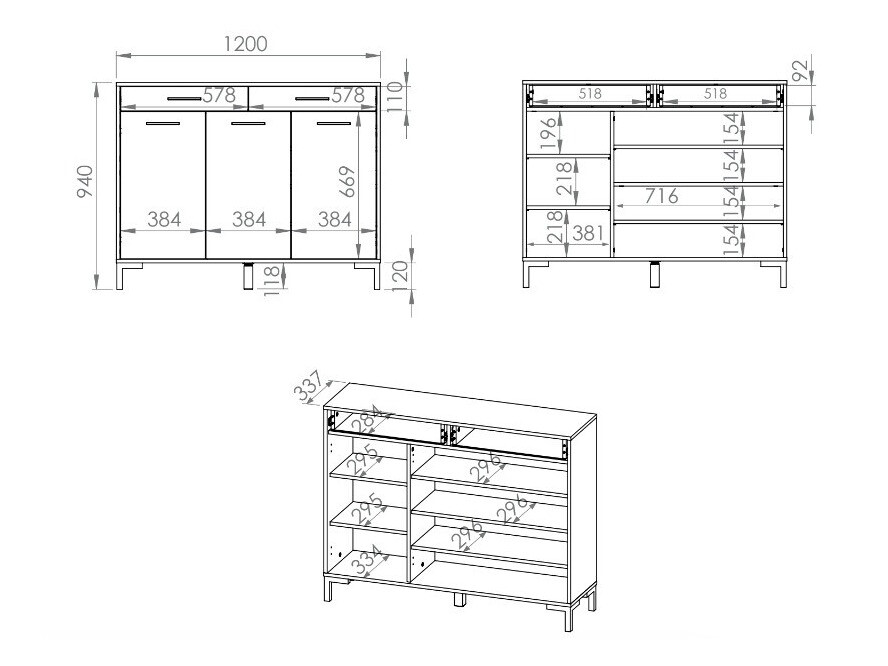 Kомод Larnolo 122