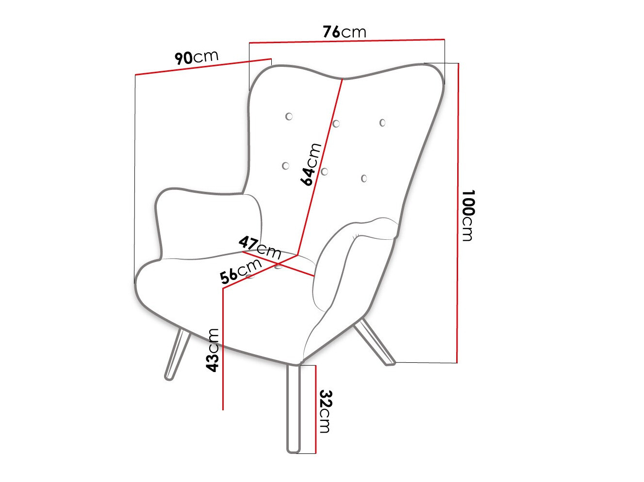 Krēsls Clovis 106 (Baloo 2072)