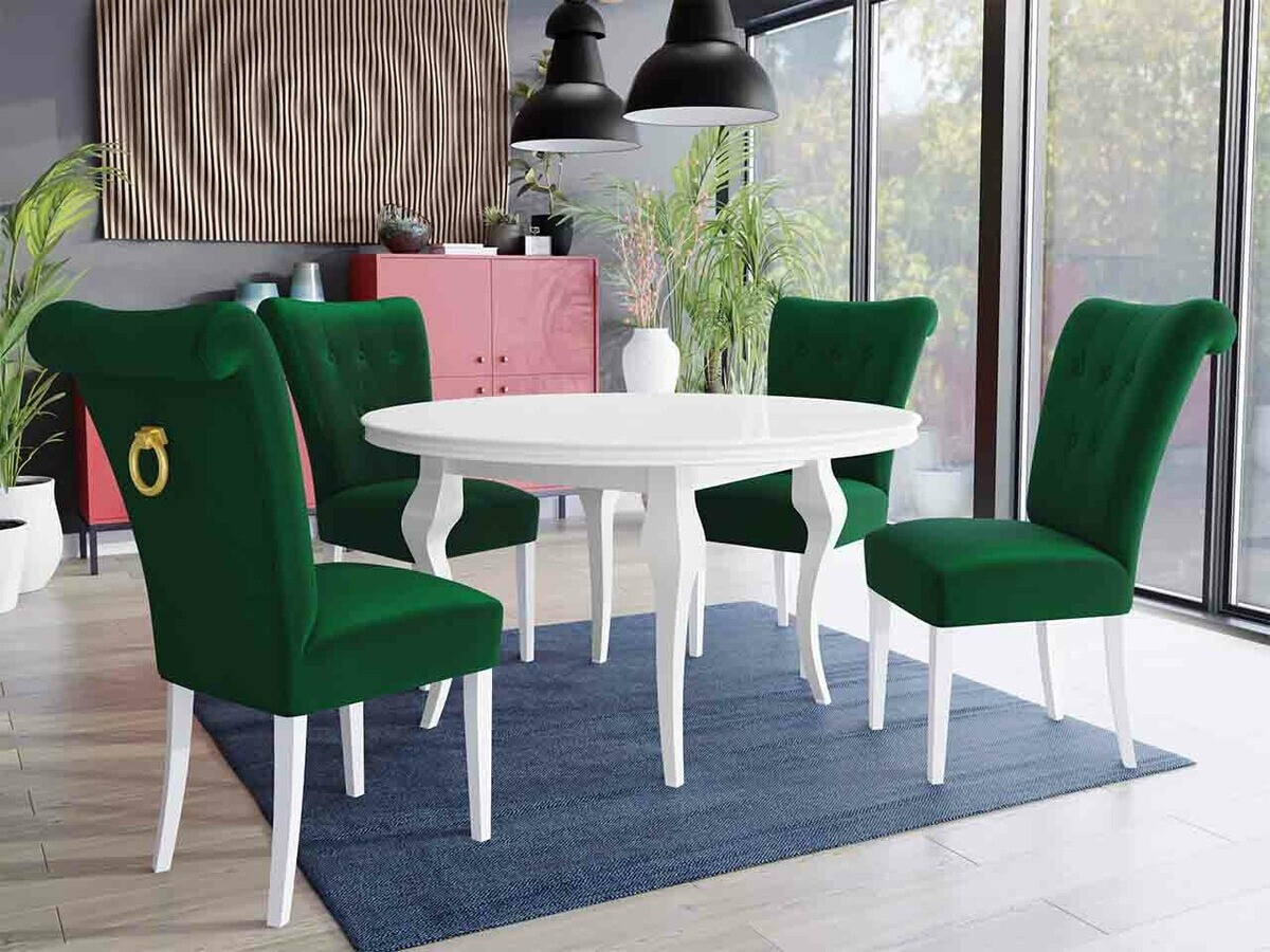 Krēsls Racine 107 (Balts)