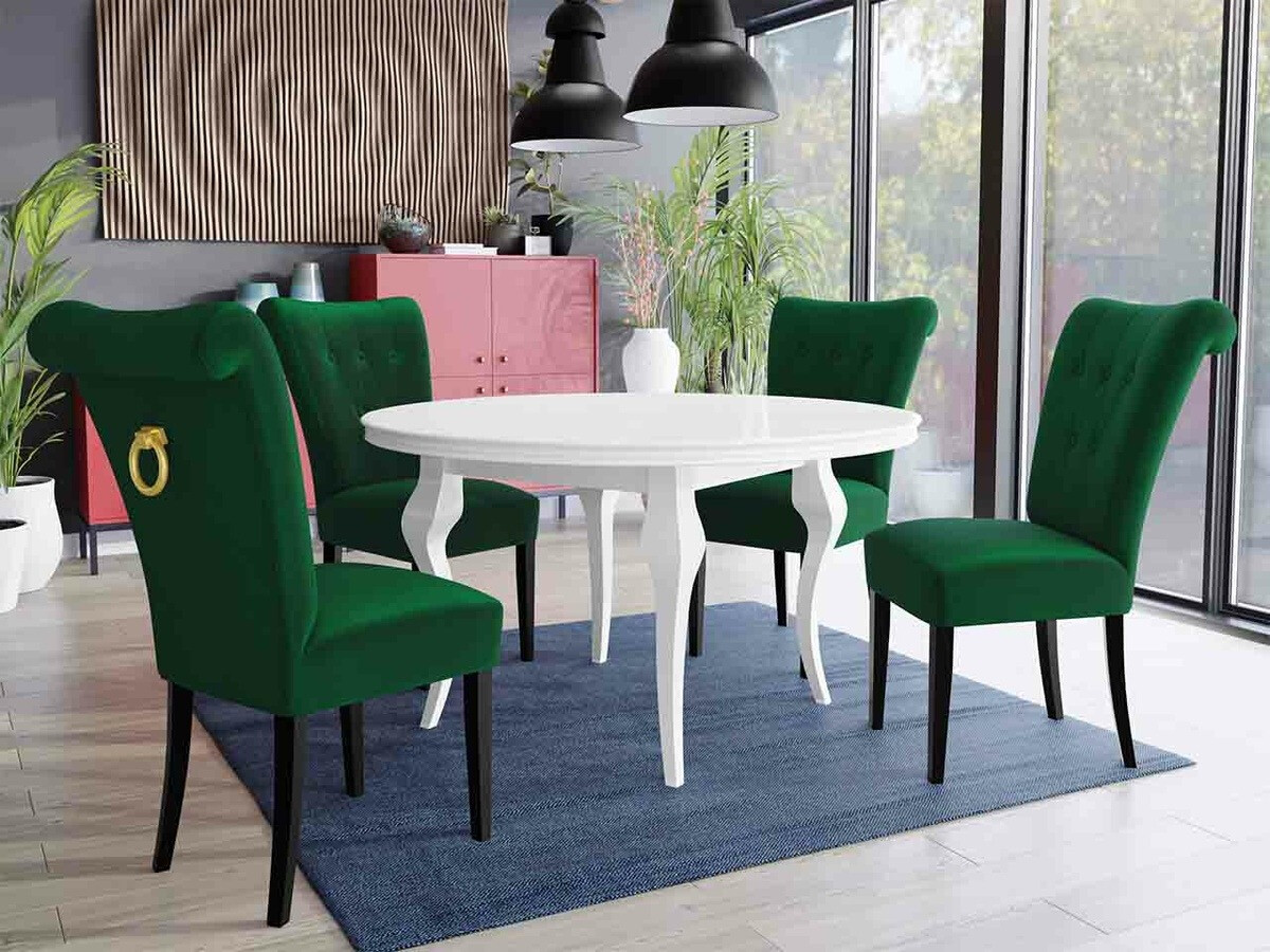 Krēsls Racine 107 (Melns)