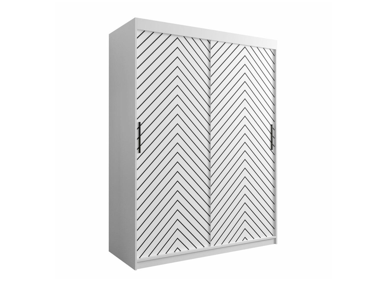 Шкаф Hartford 310 (Белый + Чёрный)