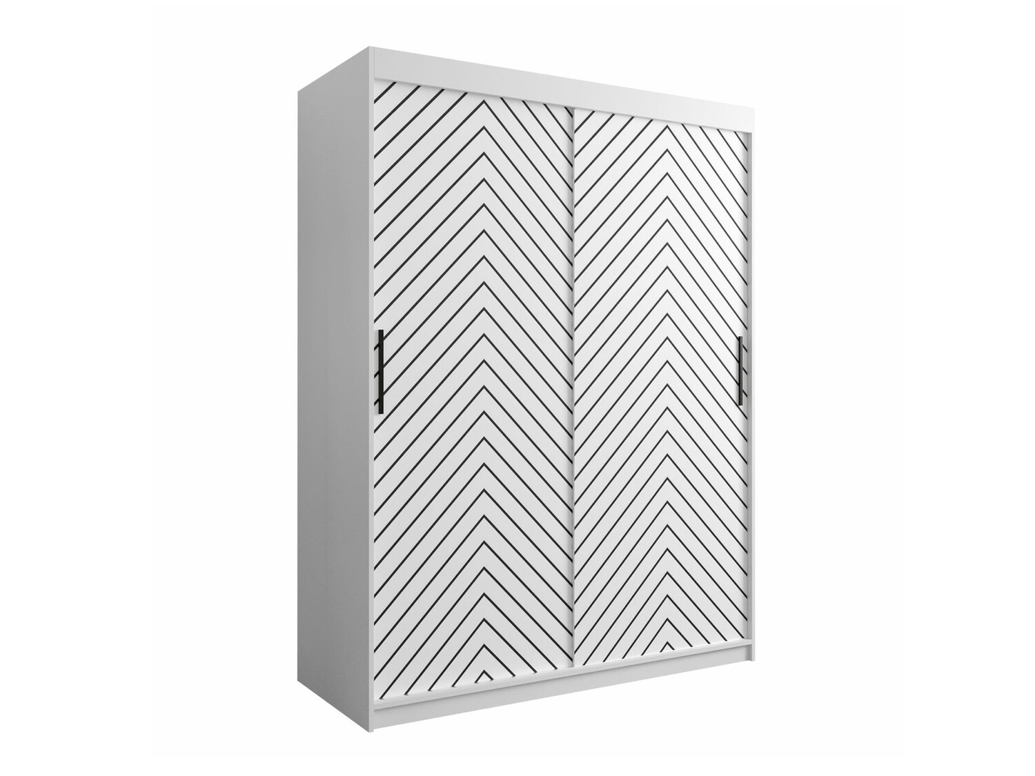 Шкаф Hartford 310 (Белый + Чёрный)