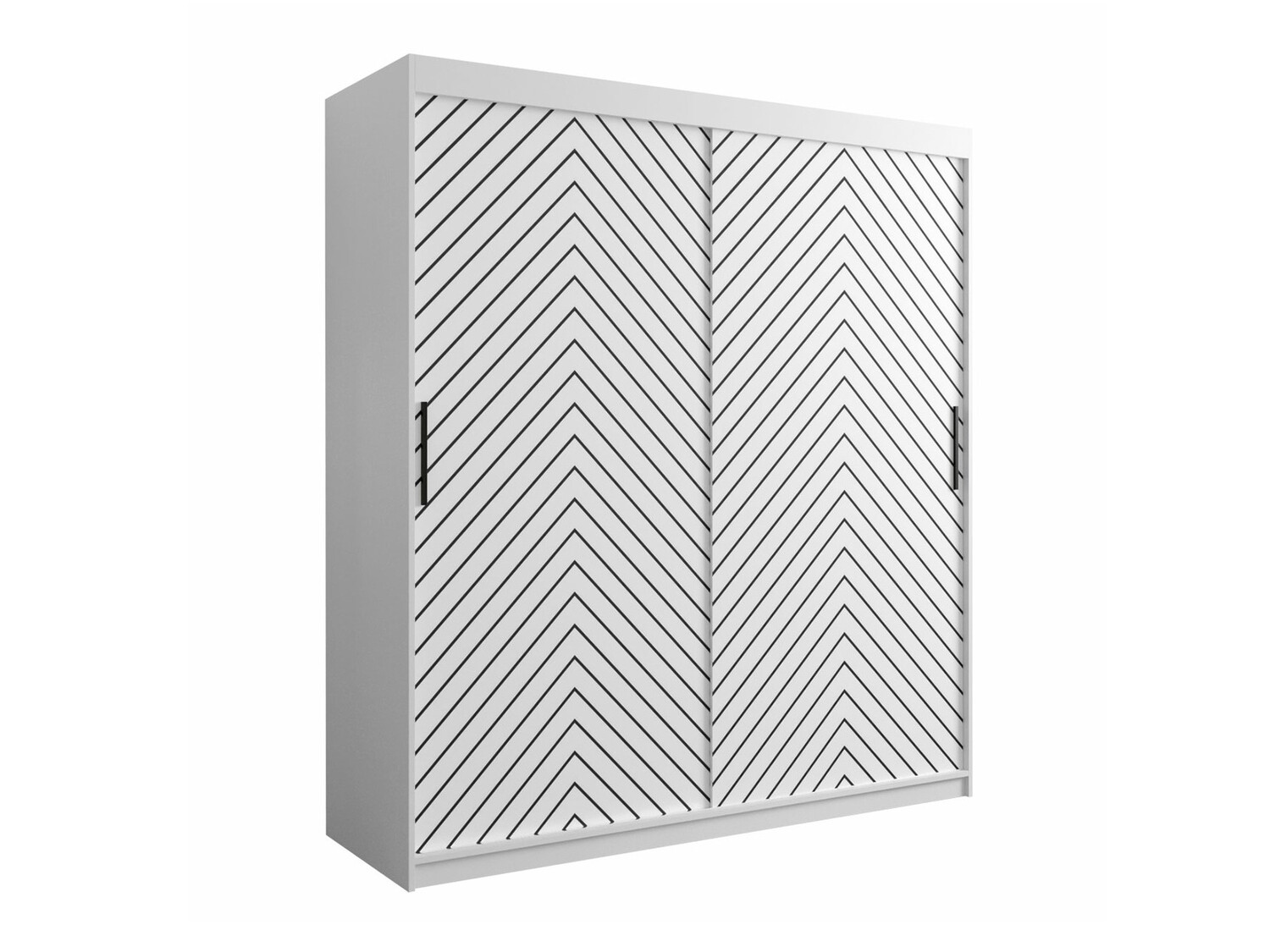 Skapis Hartford 312 (Balts + Melns)