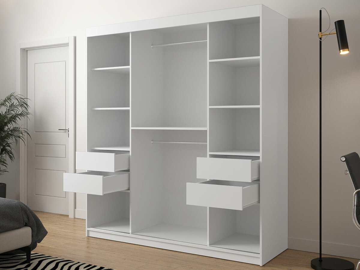 Skapis Hartford 312 (Balts + Melns)