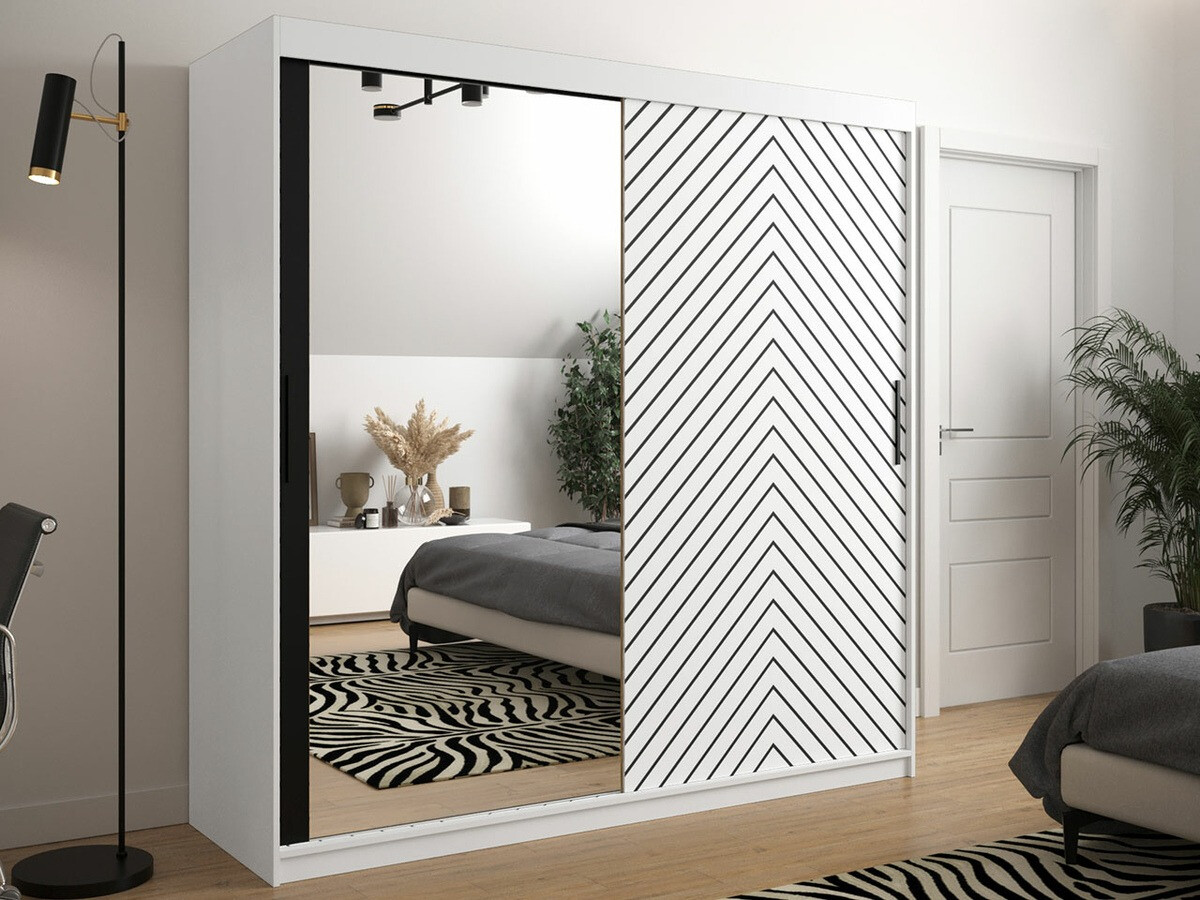 Skapis Hartford 315 (Balts + Melns)