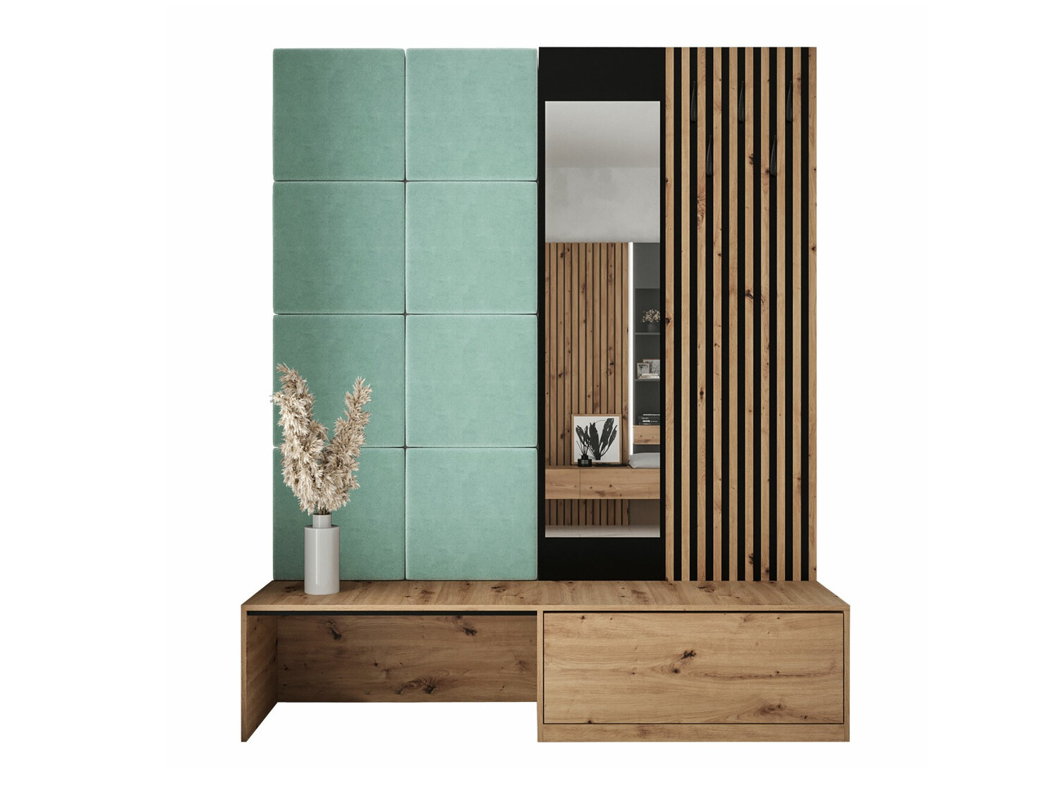 Priekšnama komplekts Hartford 322 (Artisan ozols + Manila 11)