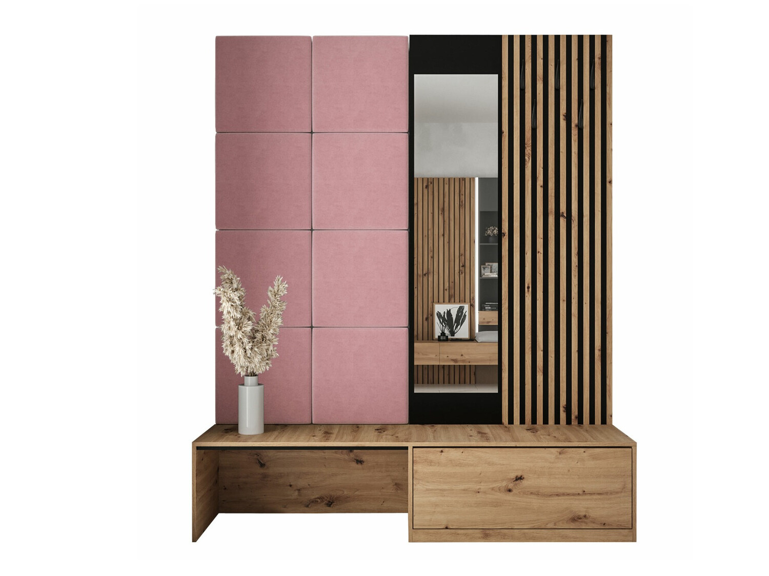 Прихожая Hartford 322 (Artisan дуб + Manila 09)