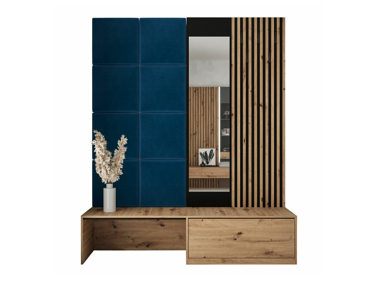 Прихожая Hartford 322 (Artisan дуб + Manila 26)