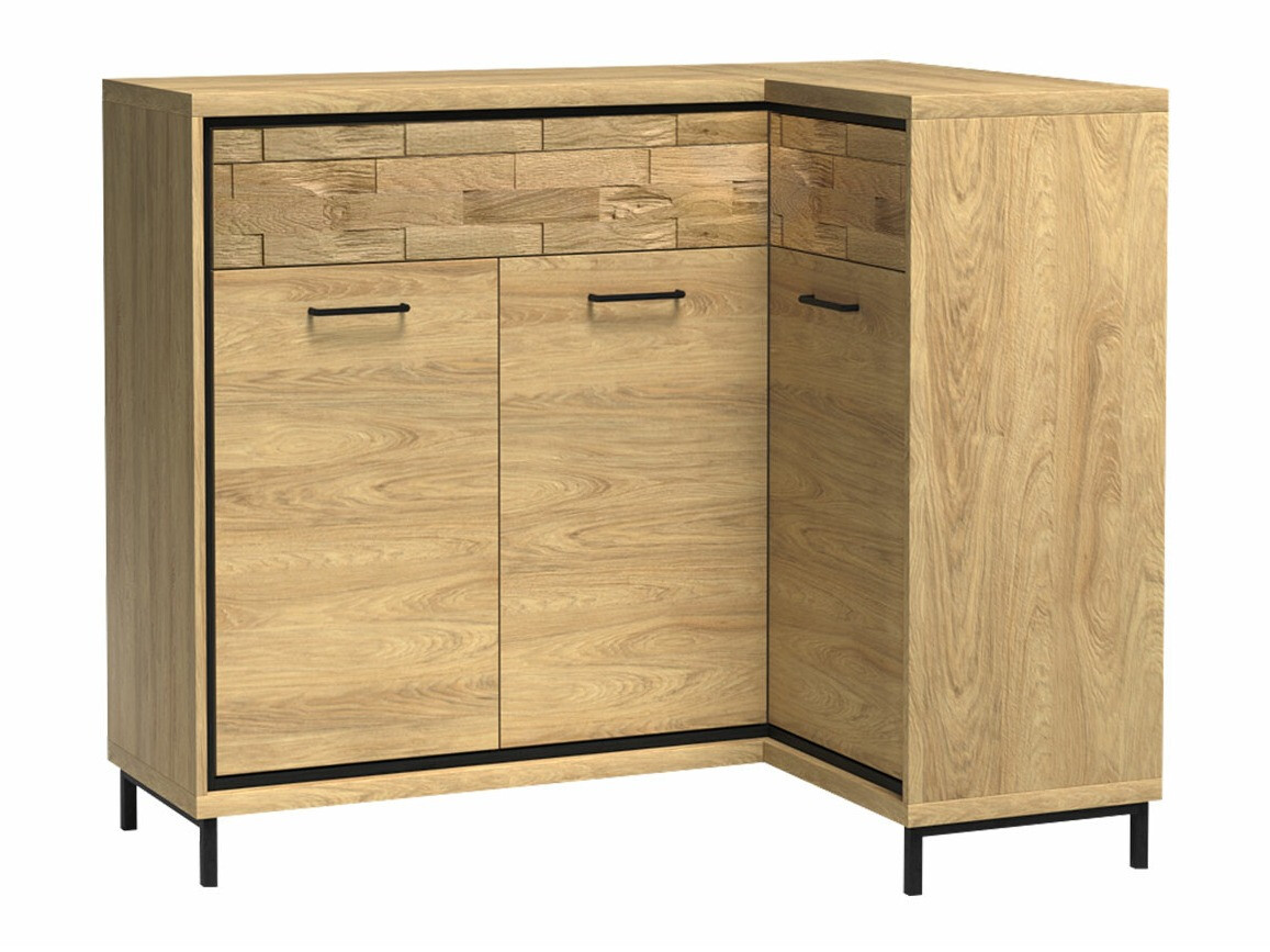 Угловой комод Etrmoni 106 (Светлое дерево + Дуб)