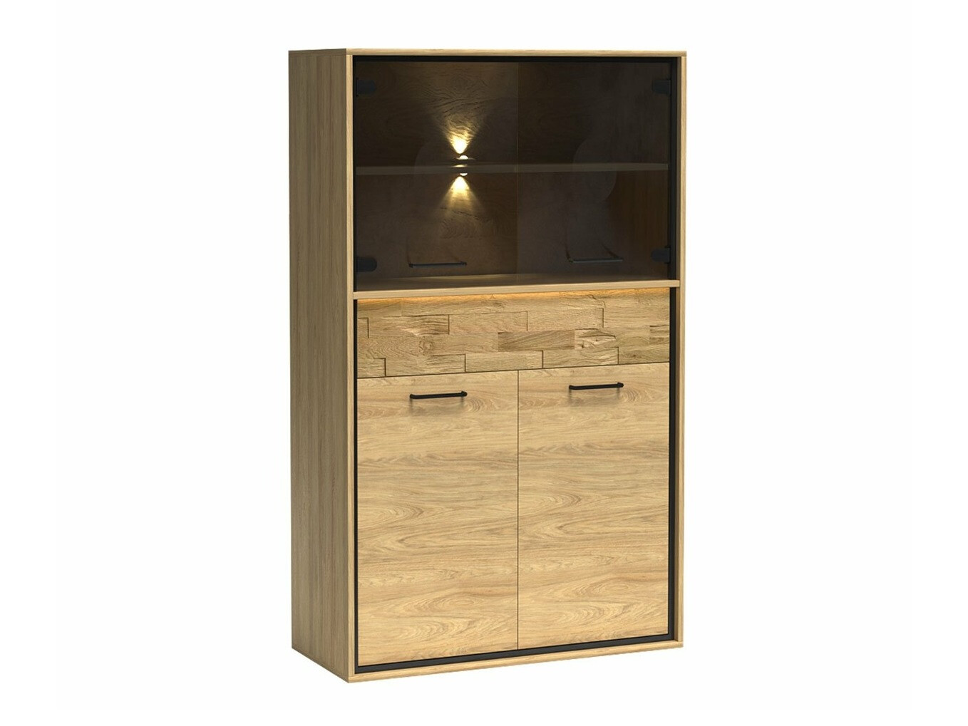 Plaukts Etrmoni 107 (Gaišs koks + Ozols)