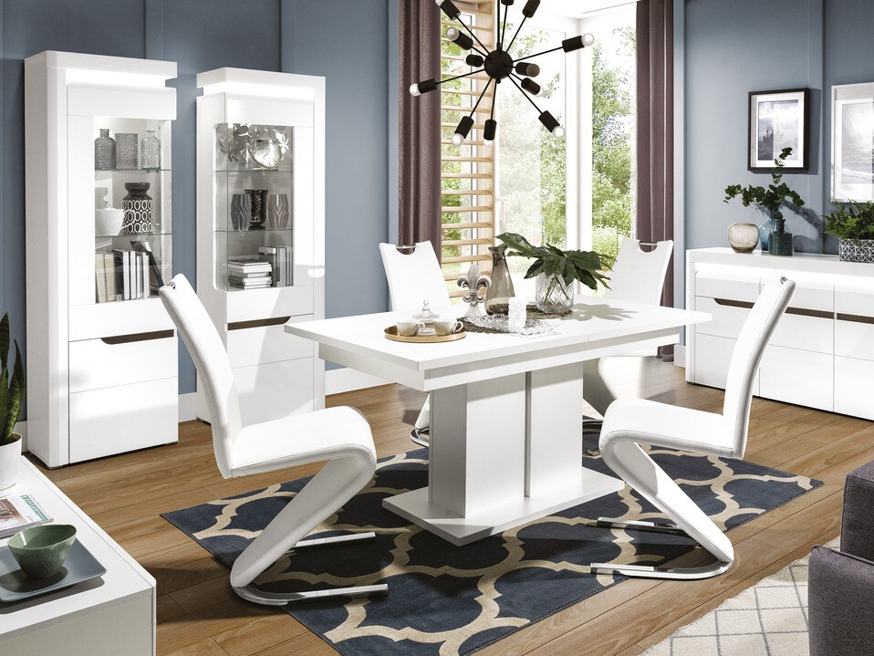 Plaukts Revelmi 105 (Glancēts balts + Balts)