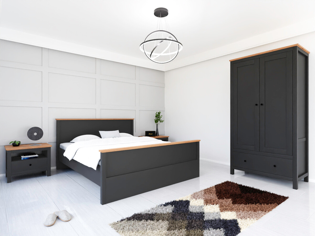 Gulta Sordoro 110 (Grafīts + Artisan ozols)