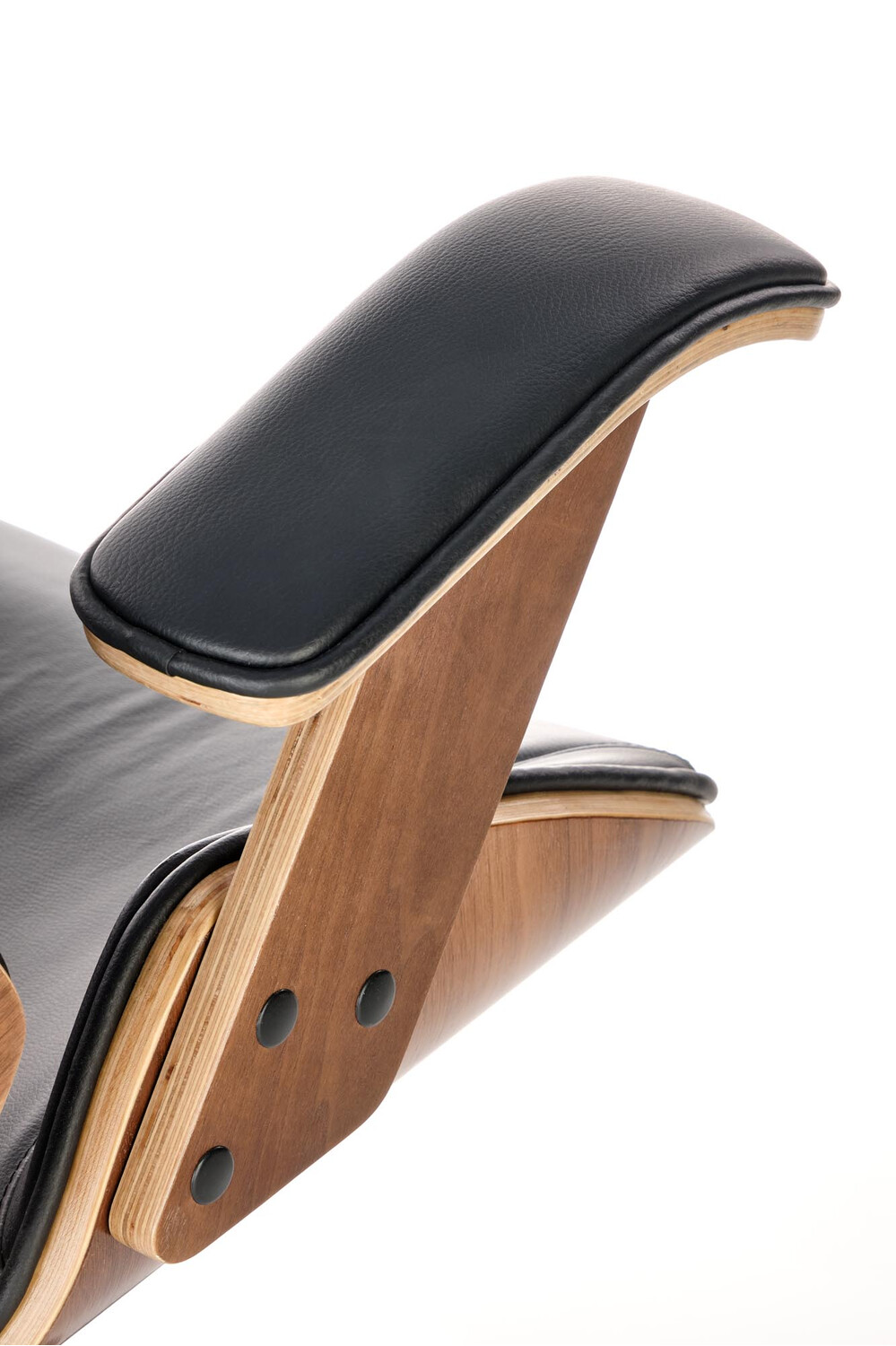 Офисный стул Houston 1490 (Чёрный + Орех)