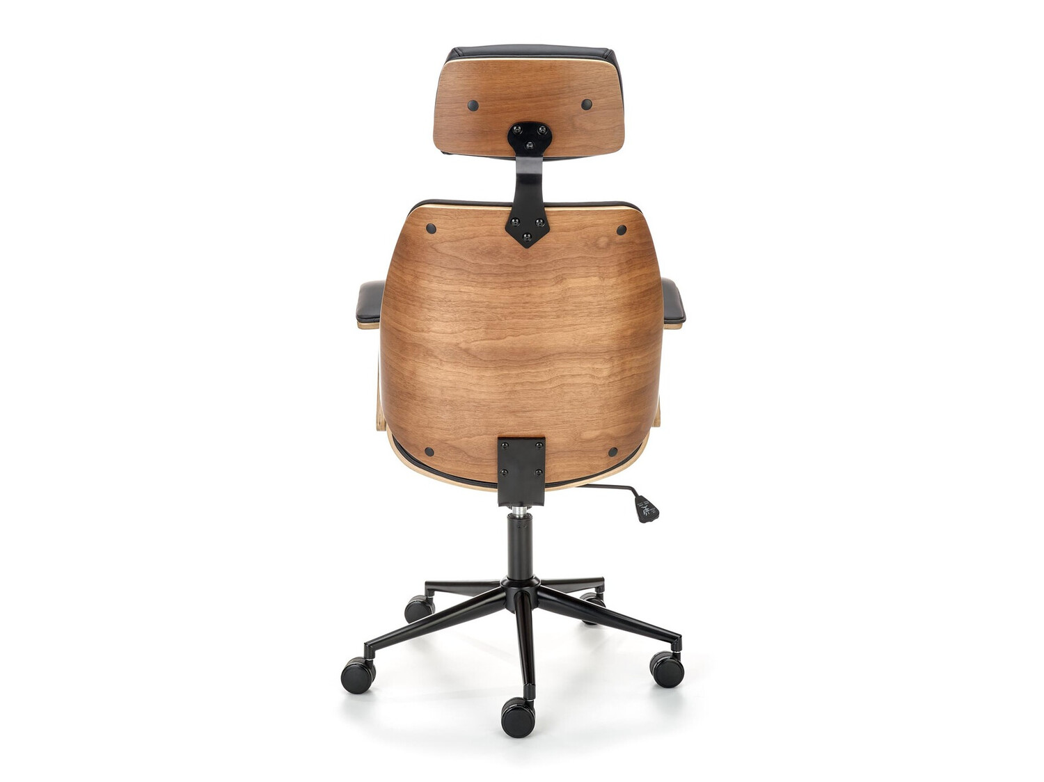 Офисный стул Houston 1490 (Чёрный + Орех)