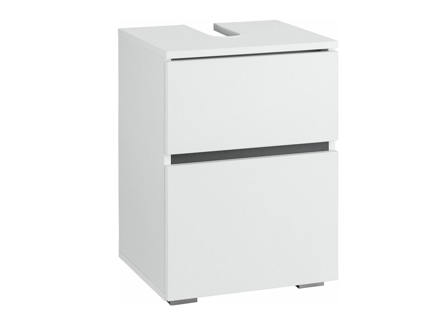 Stāvošs vannas istabas skapītis izlietnei Soncamu 103 (Balts)