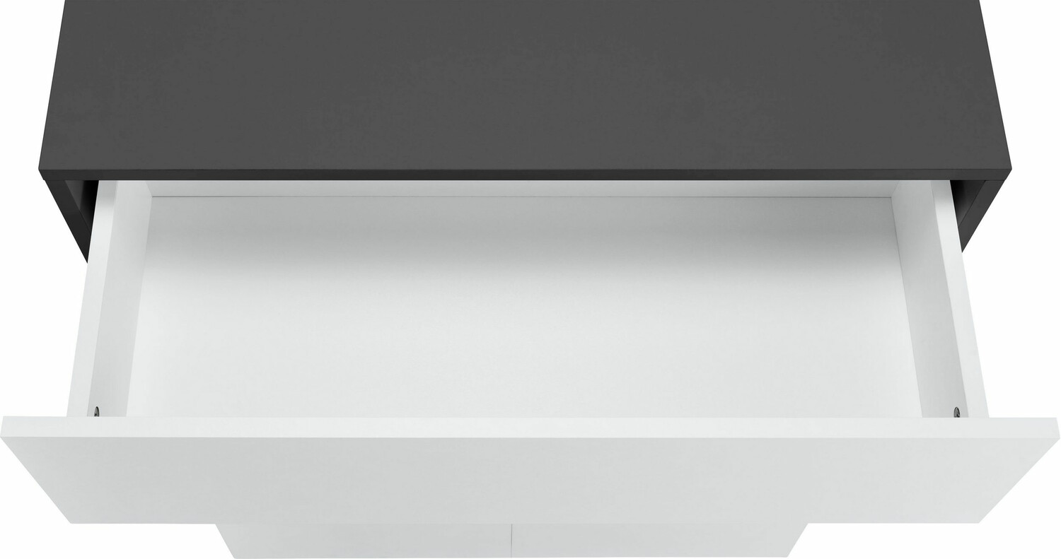 Stāvošs vannas skapītis Soncamu 101 (Balts + Antracīts)