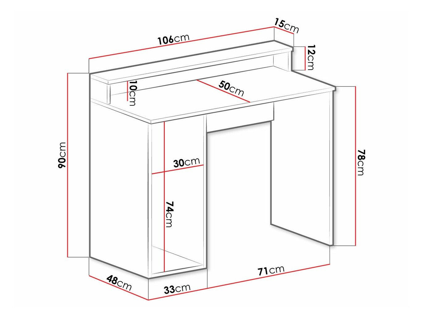 Игровой стол Hartford 324 (Чёрный)
