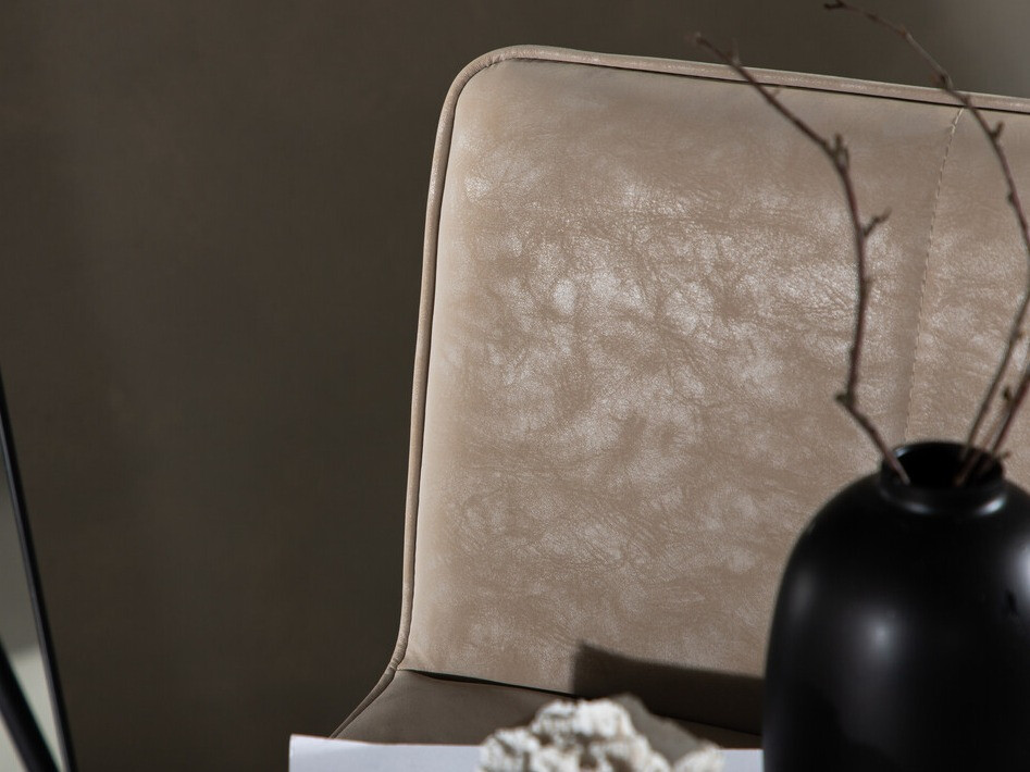 Низкий барный стул Dallas 3235 (Бежевый + Чёрный)