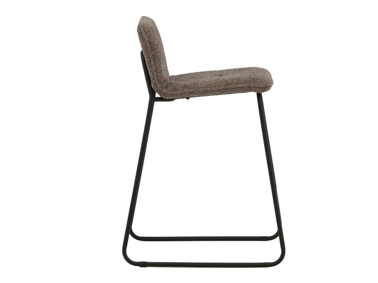 Zemais bāra krēsls Dallas 3235 (Tumši pelēks + Melns)