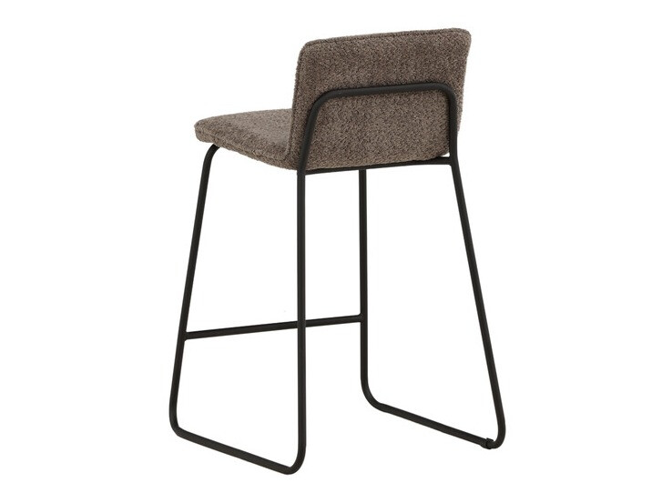 Zemais bāra krēsls Dallas 3235 (Tumši pelēks + Melns)