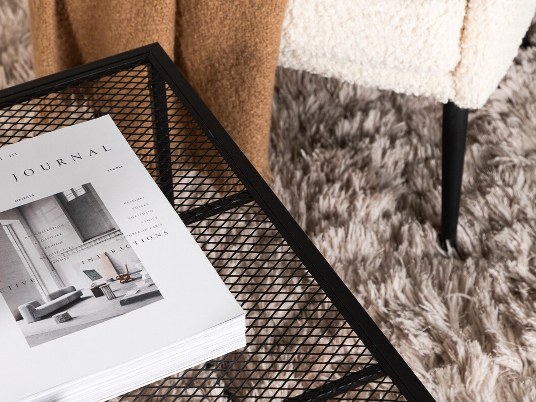 Žurnālu galdiņš Dallas 3236 (Melns)