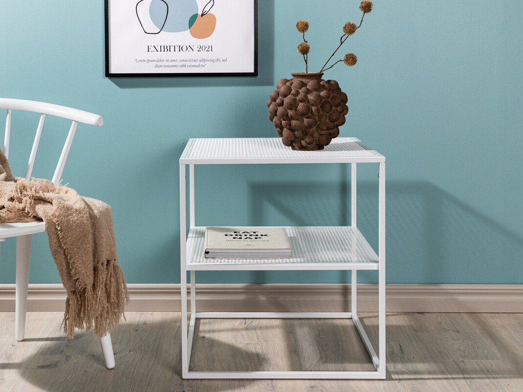 Kafijas galdiņš Dallas 3237 (Balts)