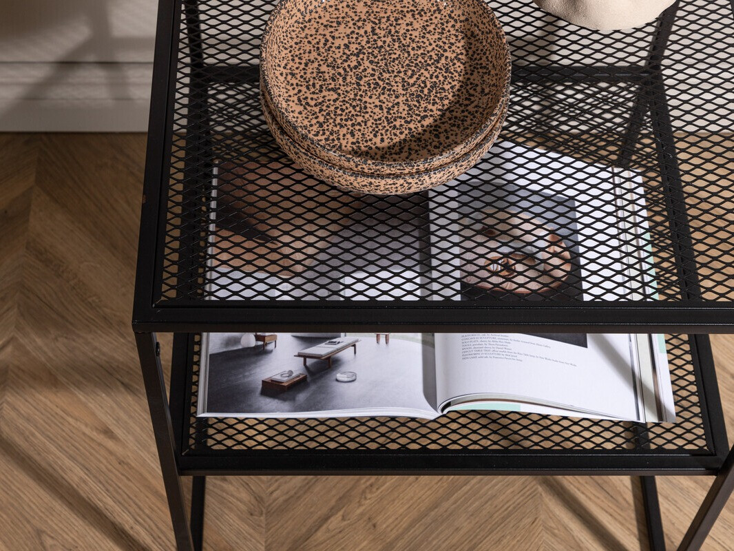 Kafijas galdiņš Dallas 3237 (Melns)