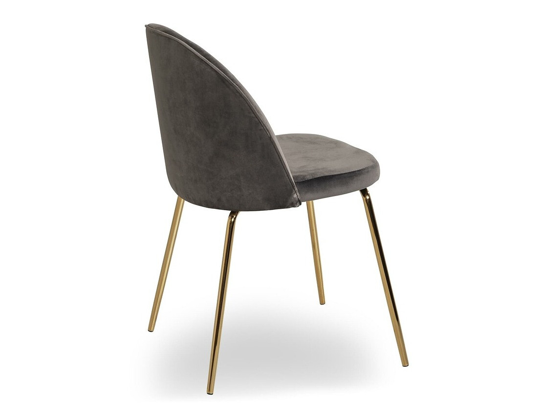 Krēsls Charleston 121 (Pelēks + Misiņš)