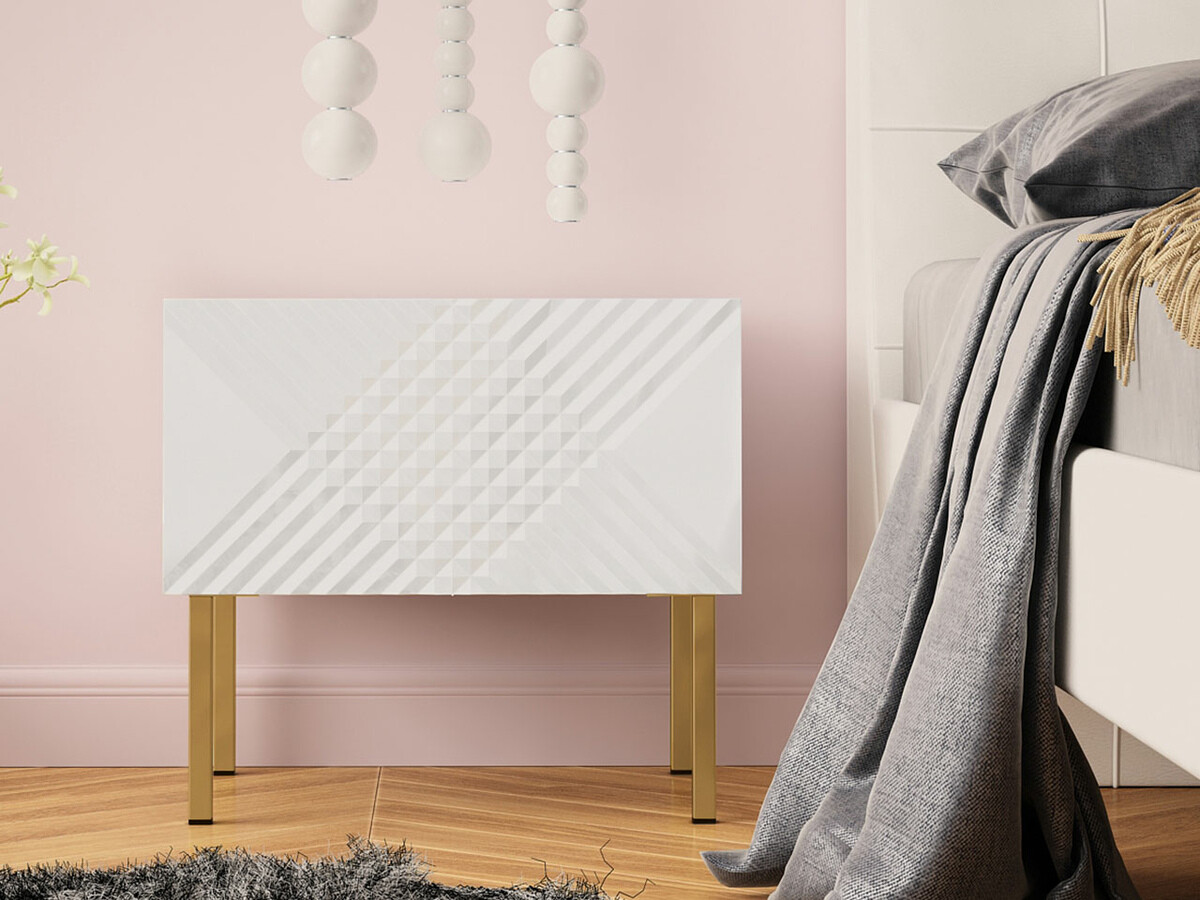 Naktsgaldiņš Natar (Balts + Glancēts balts)