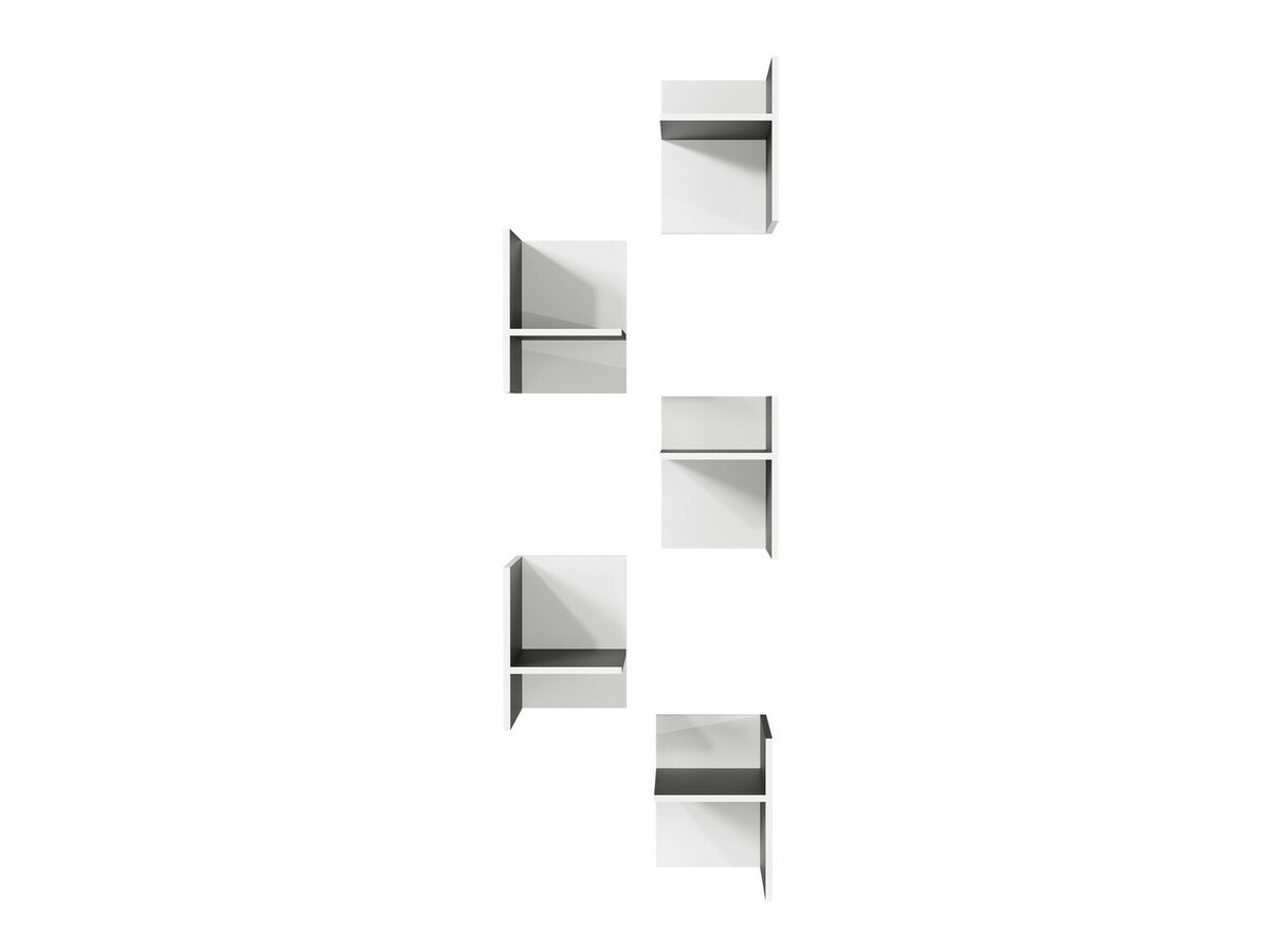 Plauktu komplekts Fivcalu 106 (Balts + Grafīts)