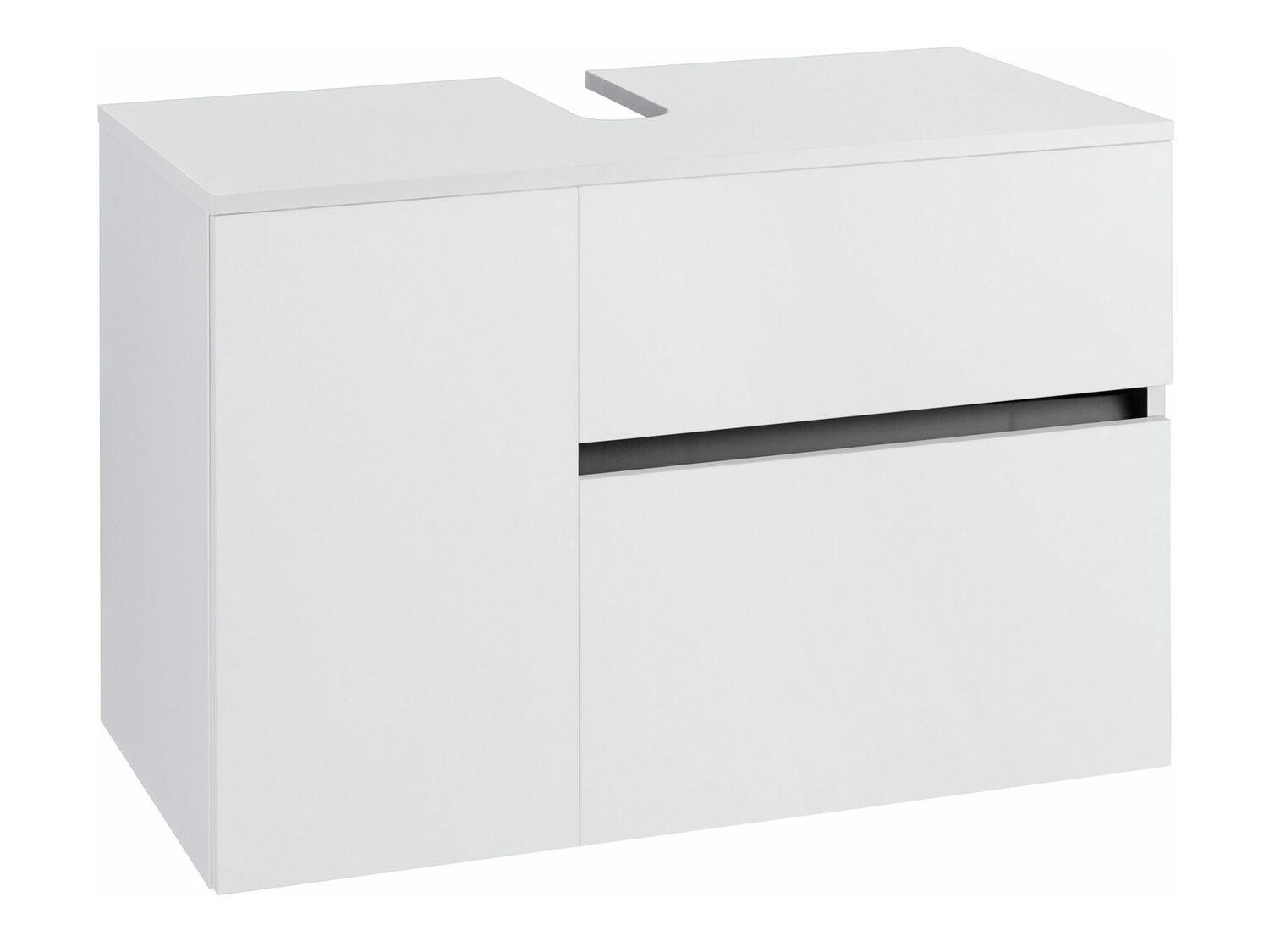 Подвесной шкаф для ванной комнаты под раковину Soncamu 107 (Белый)