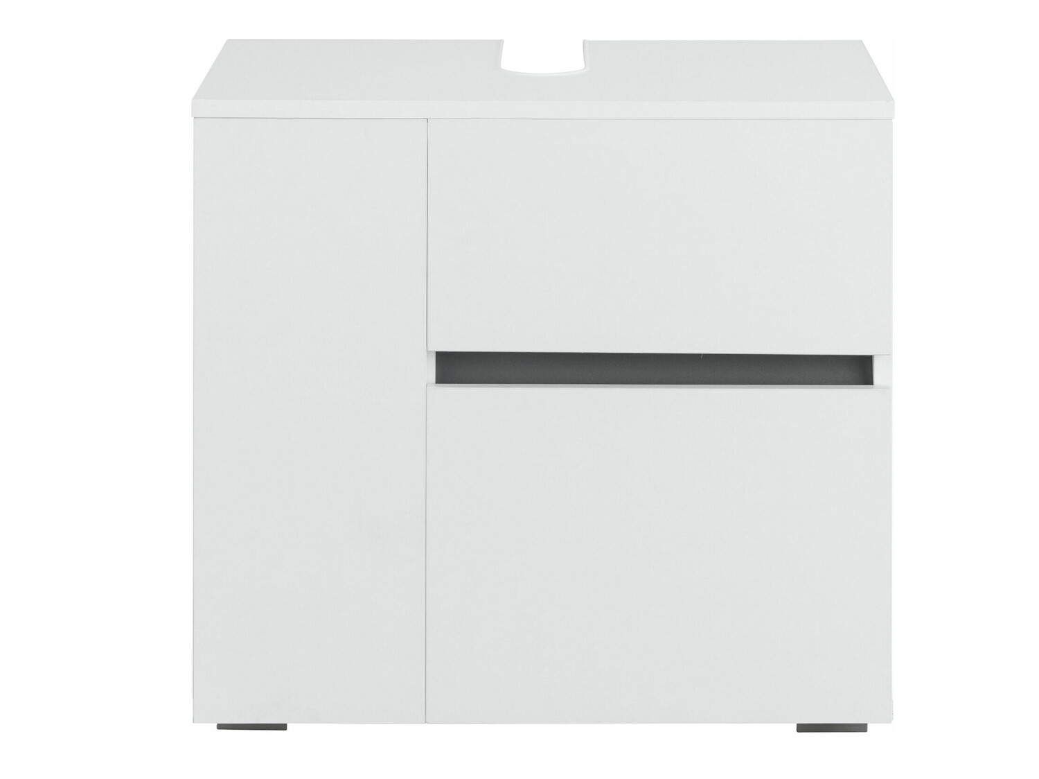 Stāvošs vannas istabas skapītis izlietnei Soncamu 108 (Balts)