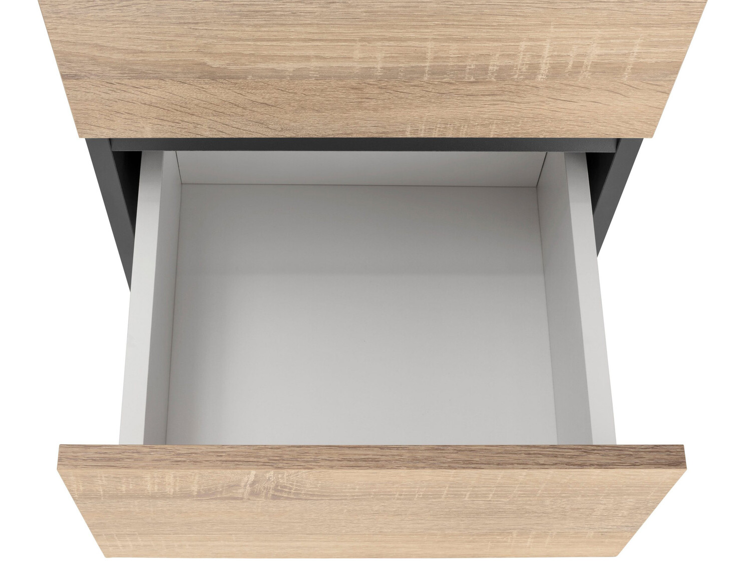 Stāvošs vannas skapītis Soncamu 106 (Antracīts + Ozols)