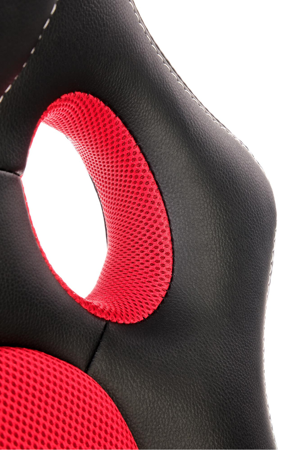 Biroja krēsls Houston 1340 (Sarkans + Melns)