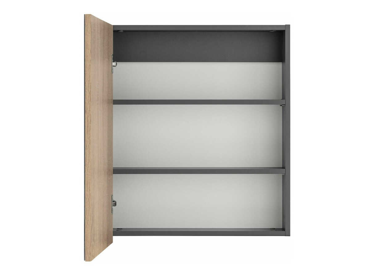 Vannas komplekts Soncamu 112 (Antracīts + Ozols)