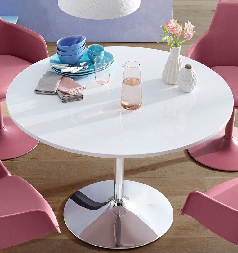 Galds Denton 929 (Glancēts balts)