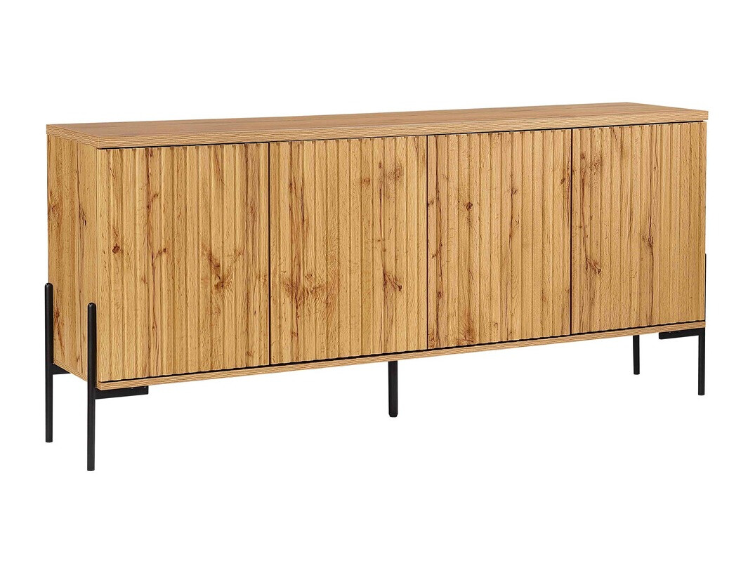 Шкафчик Denton 977 (Чёрный + Дуб вотан)