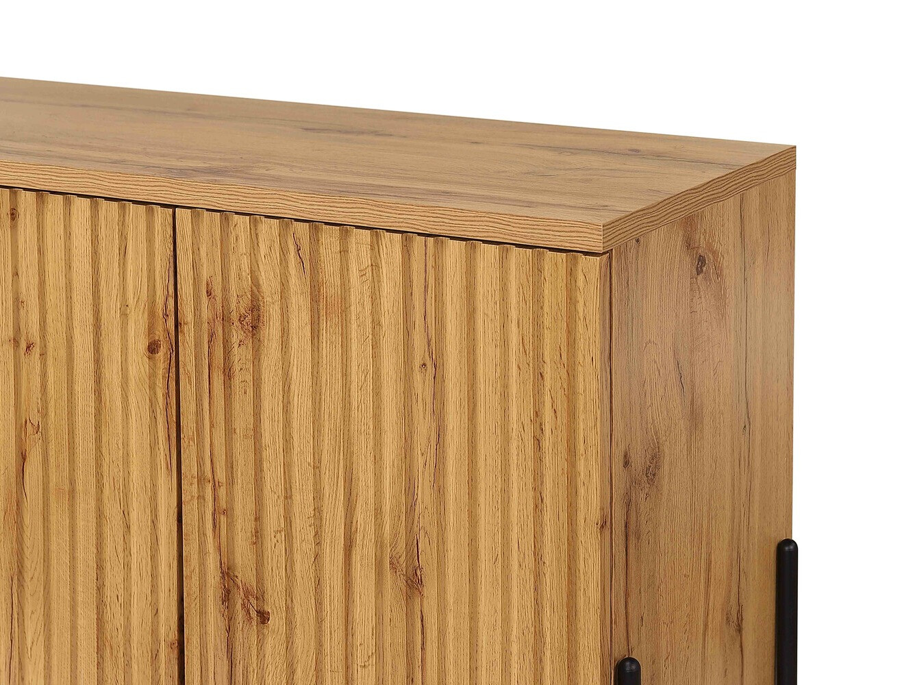 Skapis Denton 977 (Melns + Votan ozols)