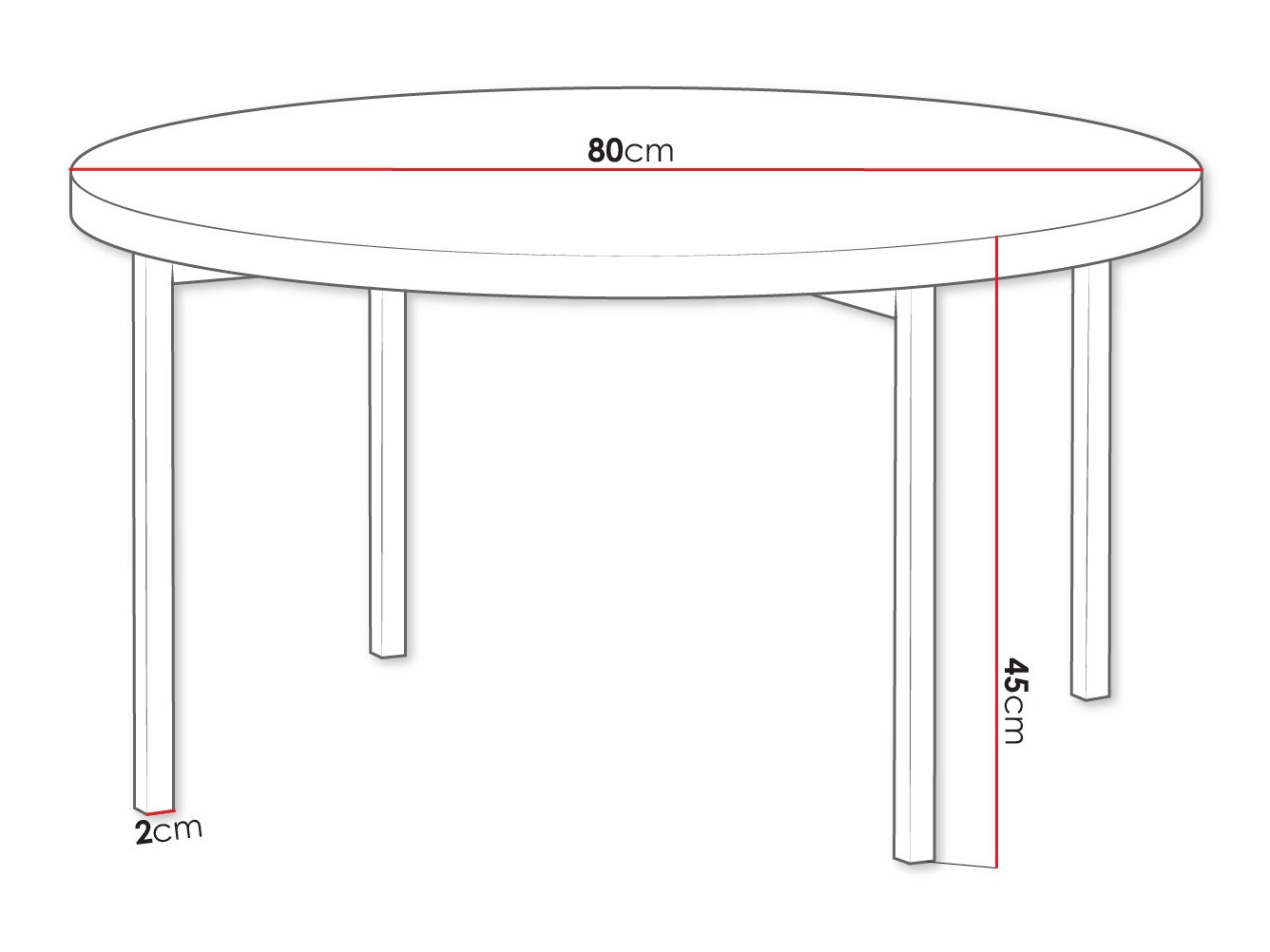 Журнальный столик Providence 178 (Глянцевый черный + Чёрный)