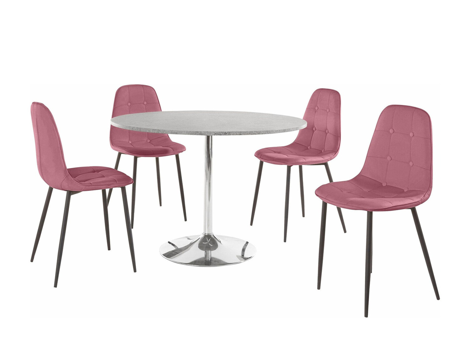 Обеденный гарнитур Denton 936 (Розовый)