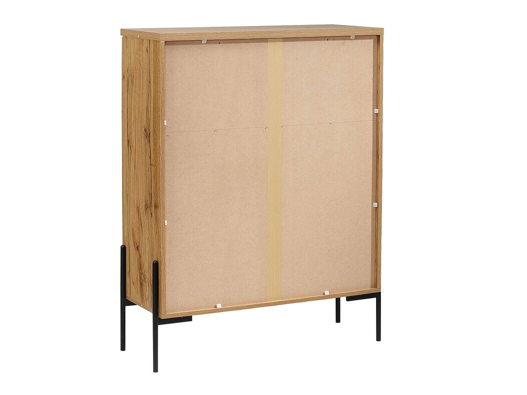 Skapis Denton 1022 (Melns + Votan ozols)