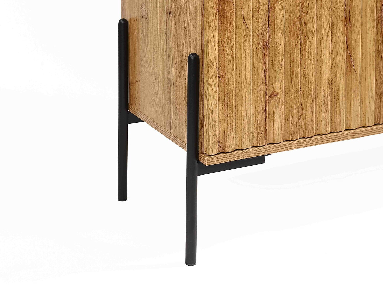 Skapis Denton 1022 (Melns + Votan ozols)