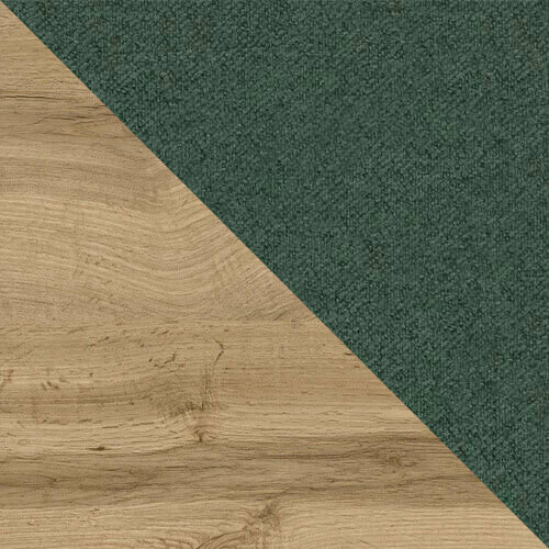 Континентальная кровать Baltimore 182 (Дуб вотан + Faro 7)