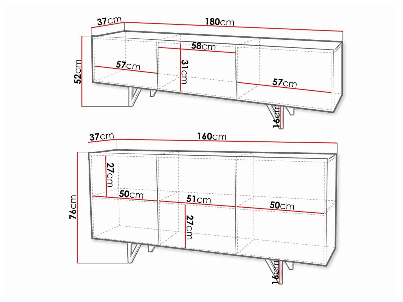 Viesistabas komplekts Audis (Balts + Glancēts balts)